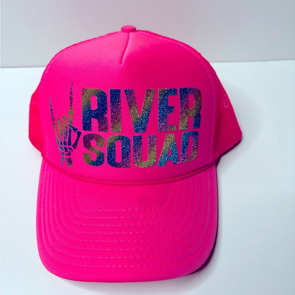 Hot Pink River Squad Hat / Cap